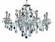 St. Francis 8 Light 26 inch Chrome Dining Chandelier Ceiling Light in Royal Cut