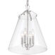 Voss 4 Light 15.25 inch Polished Nickel Pendant Ceiling Light