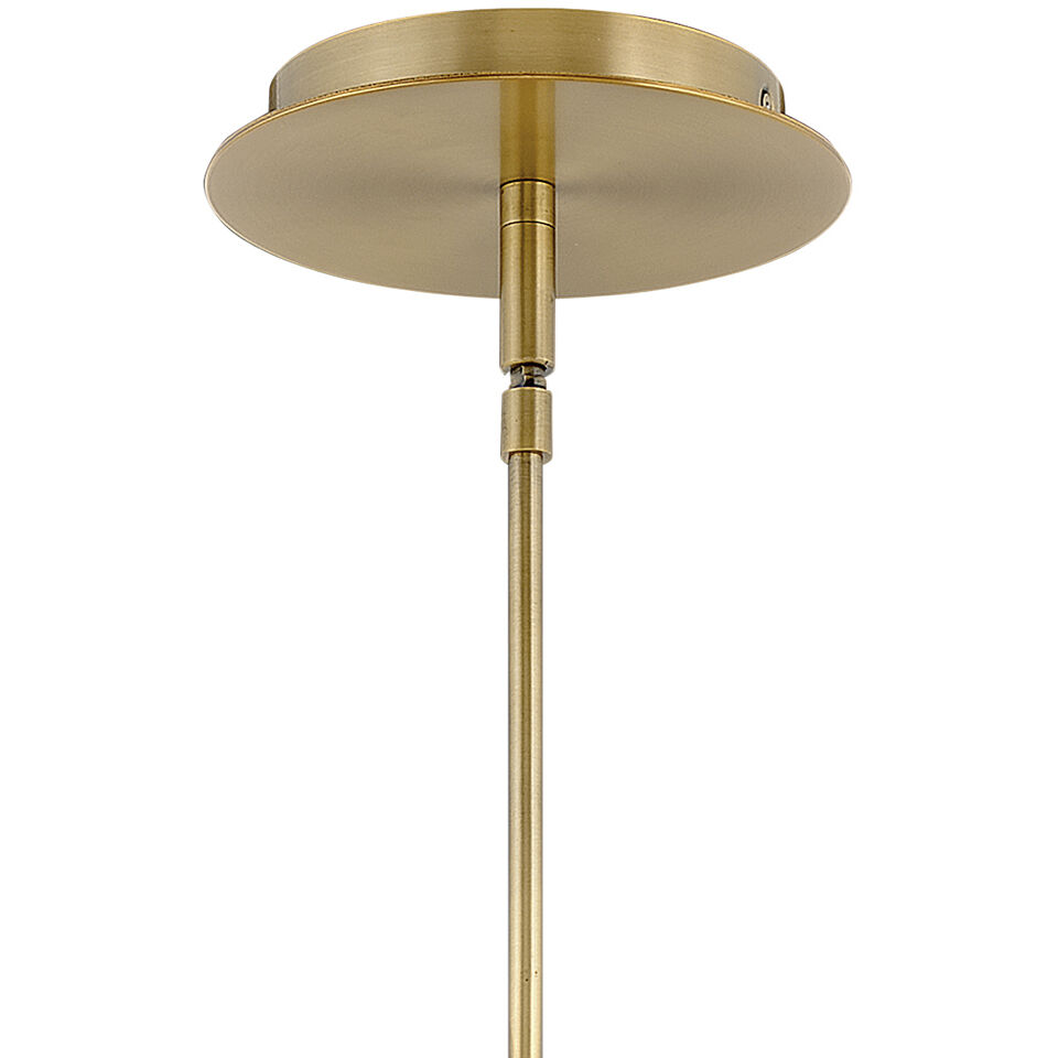 Dax LED 2 inch Heritage Brass Indoor Pendant Ceiling Light