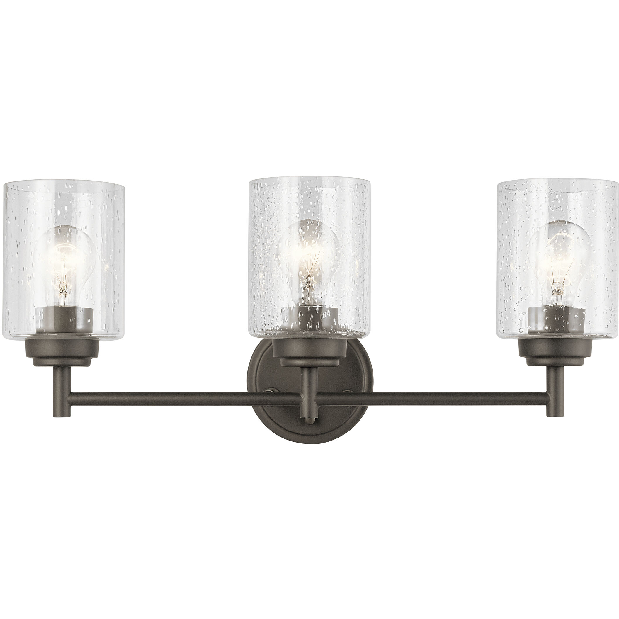 Winslow 3 Light 22 inch Olde Bronze Wall Mt Bath 3 Arm Wall Light