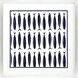 Animals Collection Blue Framed Art