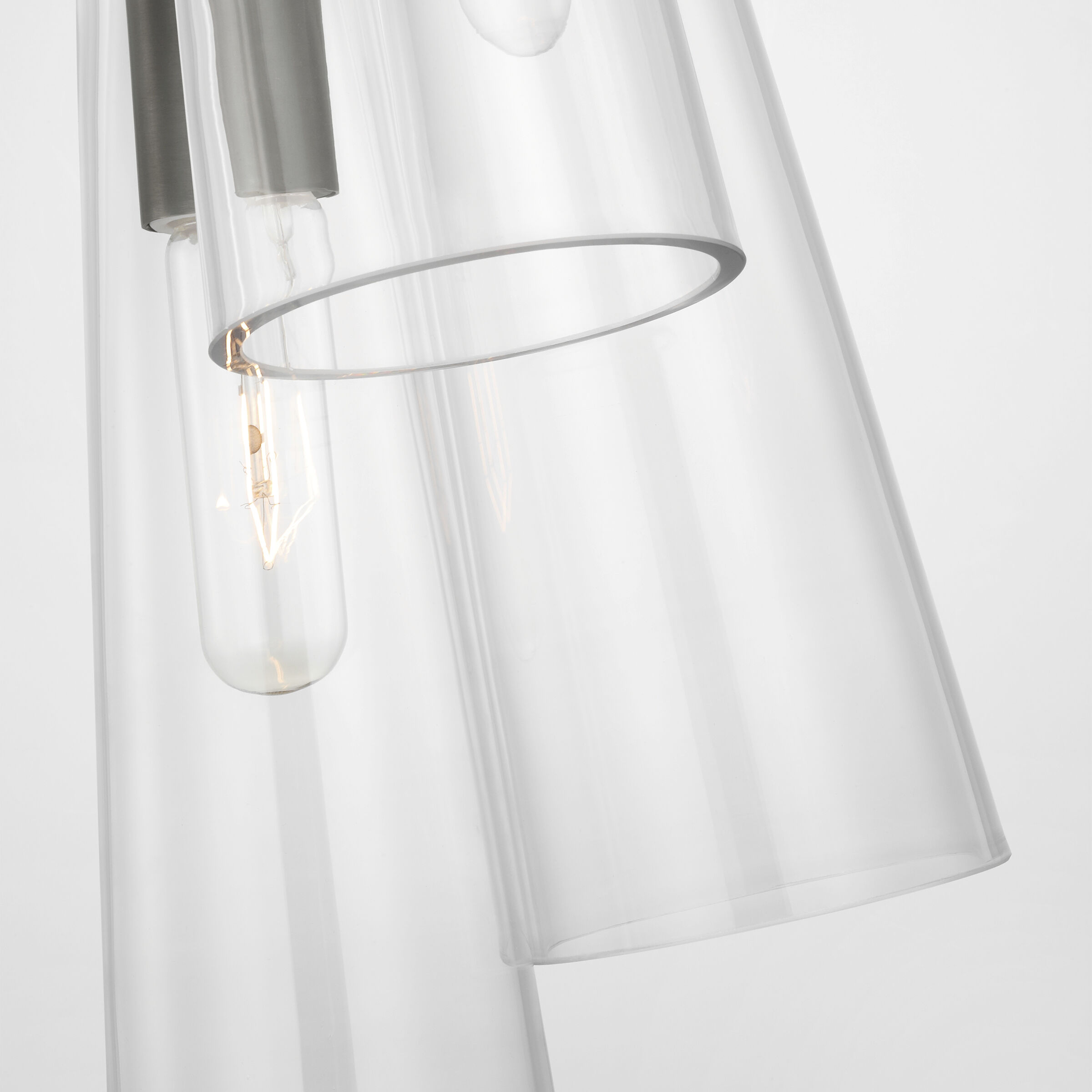 Ray Booth Osvaldo LED 9 inch Bronze Triple Pendant Ceiling Light