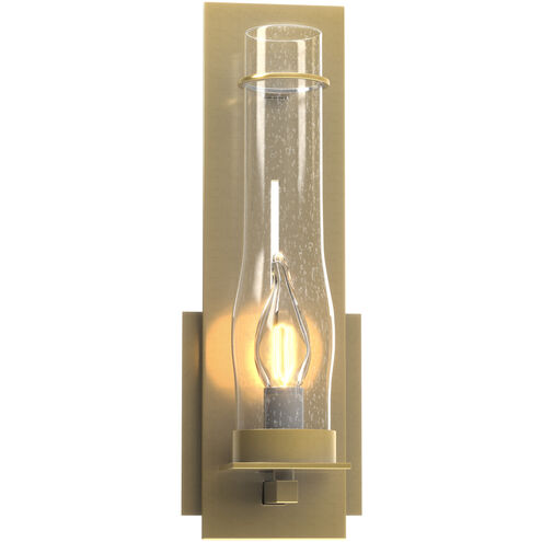 New Town 1 Light 4.25 inch Modern Brass ADA Sconce Wall Light