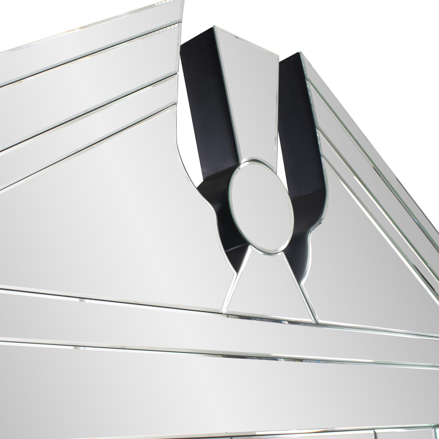 Bostonian 86 X 48 inch Silver Glass Mirror