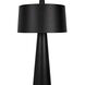 Moray 72 inch 60.00 watt Matte Black Floor Lamp Portable Light