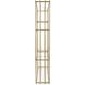 Perth 82.75 X 47.25 inch Gold Etagere