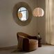 Delfino Cider and Blackened Iron Swivel Chair