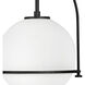 Somerset 1 Light 11.5 inch Black Indoor Pendant Ceiling Light