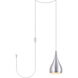 Nora 1 Light 6 inch Burnished Nickel Pendant Ceiling Light