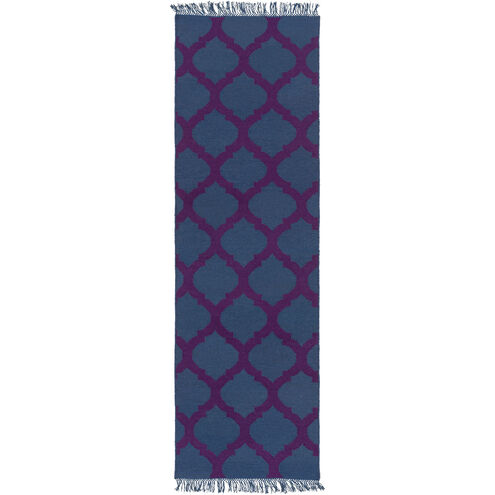 Lagoon 66 X 42 inch Navy, Dark Purple Rug