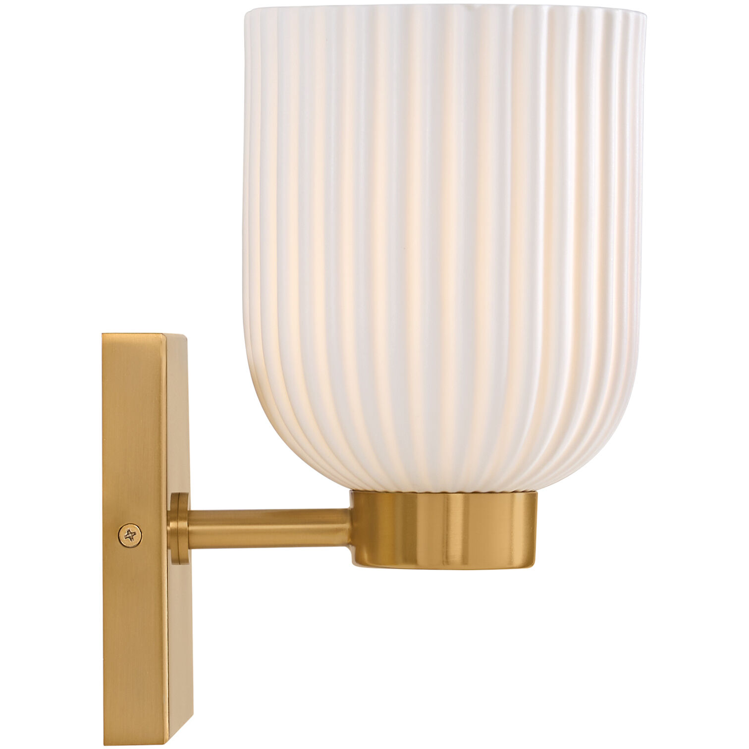 Isla Blanca 1 Light 5 inch Warm Brass Wall Sconce Wall Light