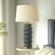 Lizzie 31 inch 150.00 watt Denim Washed Table Lamp Portable Light