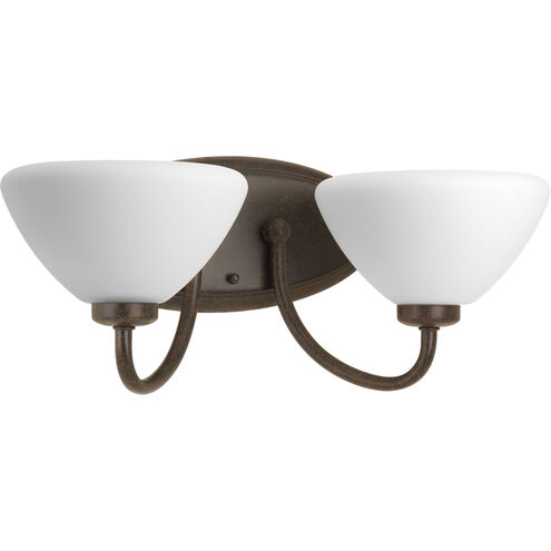 Rave 2 Light 16 inch Forged Bronze Bath Vanity Wall Light