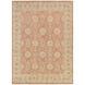 Victoria 36 X 24 inch Peach, Tan, Blush Rug