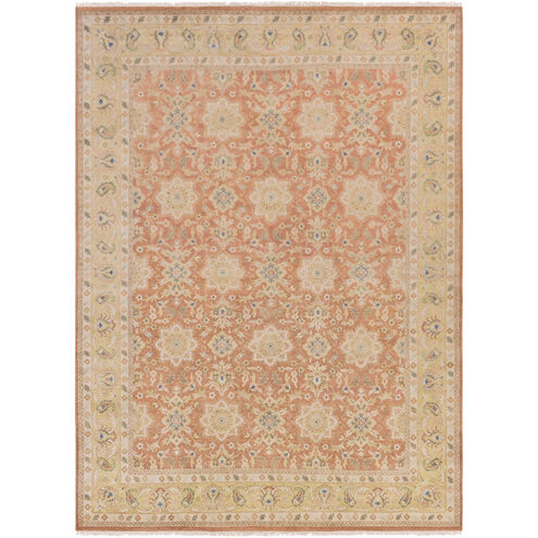 Victoria 36 X 24 inch Peach, Tan, Blush Rug