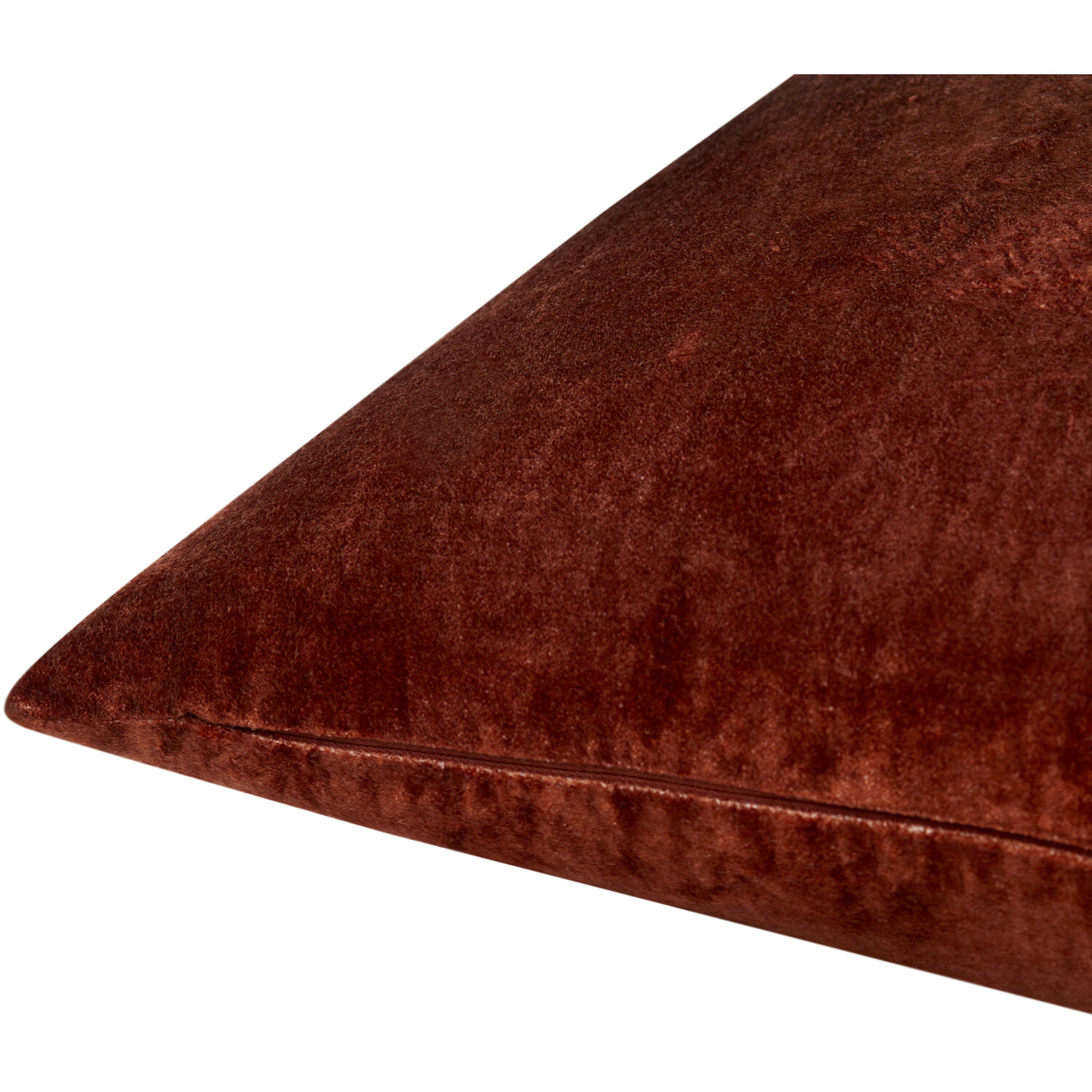 Theodosia 22 X 22 inch Dark Brown/Rust Accent Pillow