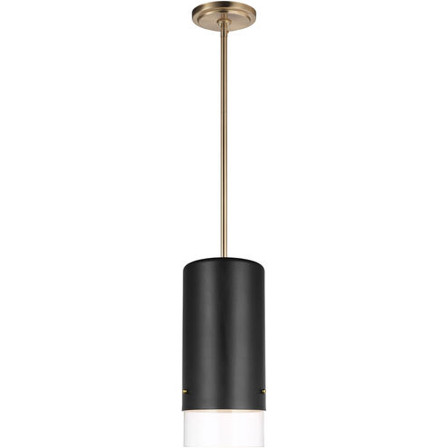 Corey 1 Light 6.5 inch Midnight Black Pendant Ceiling Light