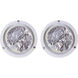 Madison 2 Light 12 inch Brushed Pewter Flush Mount Ceiling Light