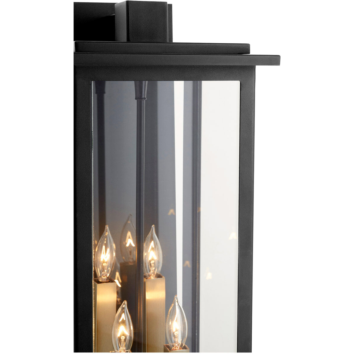 Westerly 4 Light 25 inch Noir Outdoor Wall Lantern