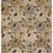 Bombay 96 X 96 inch Moss, Beige, Dark Brown Rug
