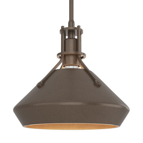 Henry 1 Light 10 inch Vintage Platinum/Dark Smoke Pendant Ceiling Light