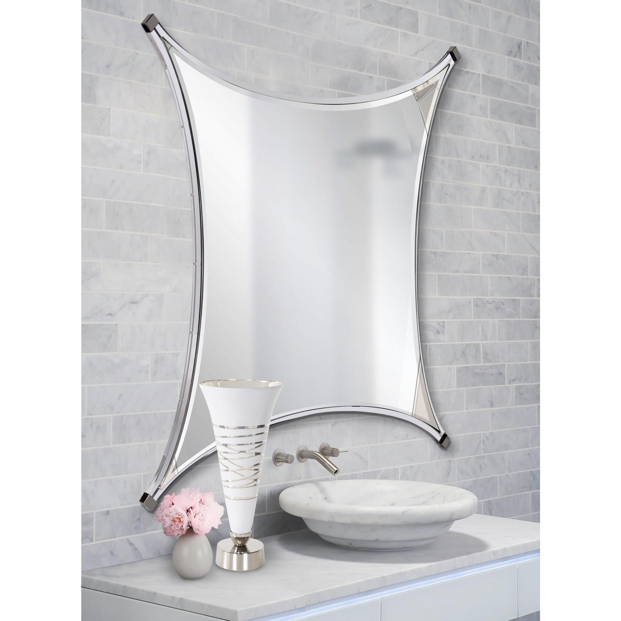 Flair 36 X 36 inch Clear Mirror