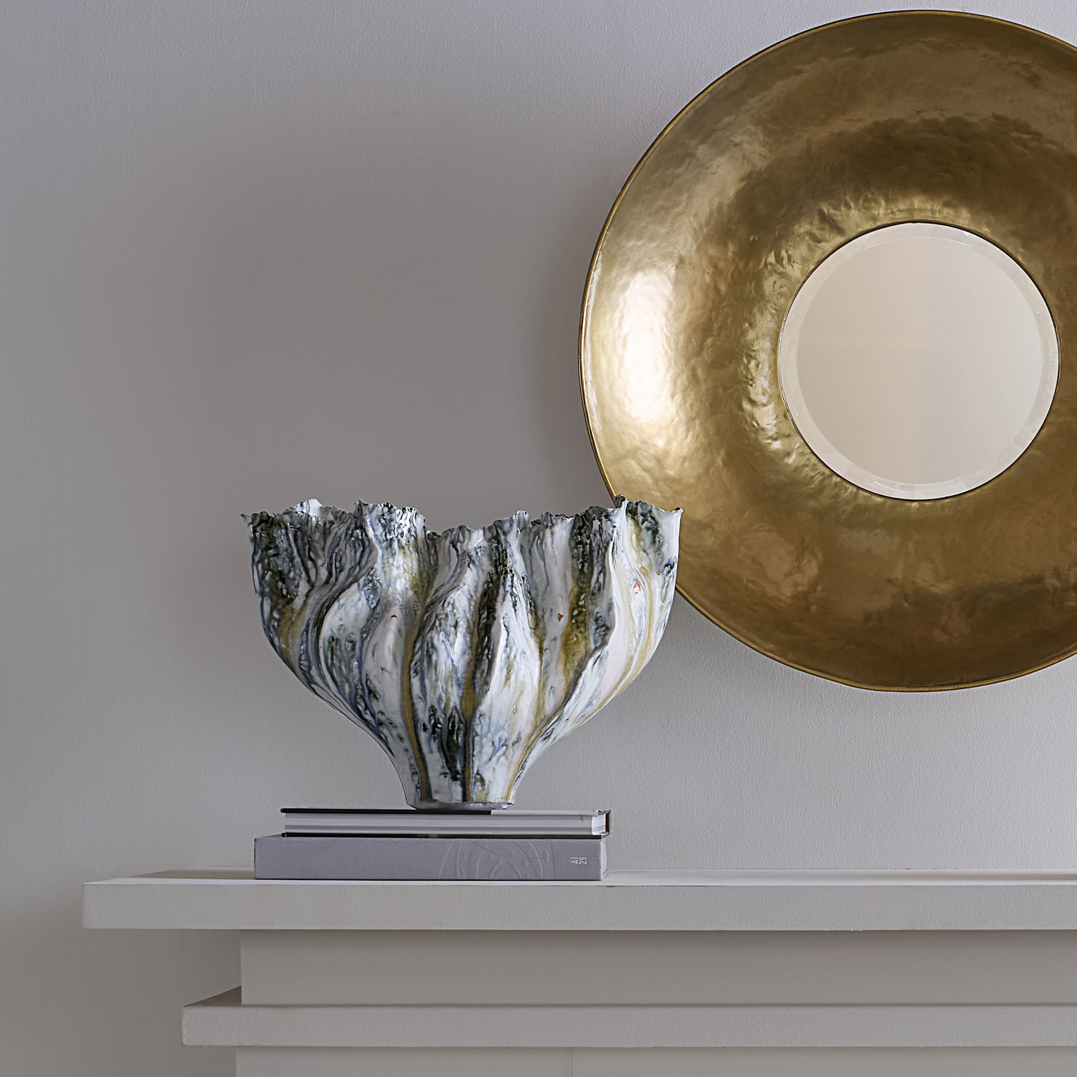 Beluga 16 X 11 inch Vase