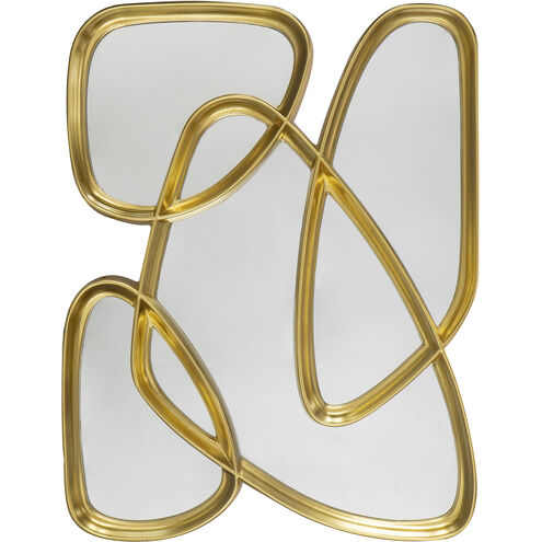 Sexton 35 X 27 inch Gold Wall Mirror