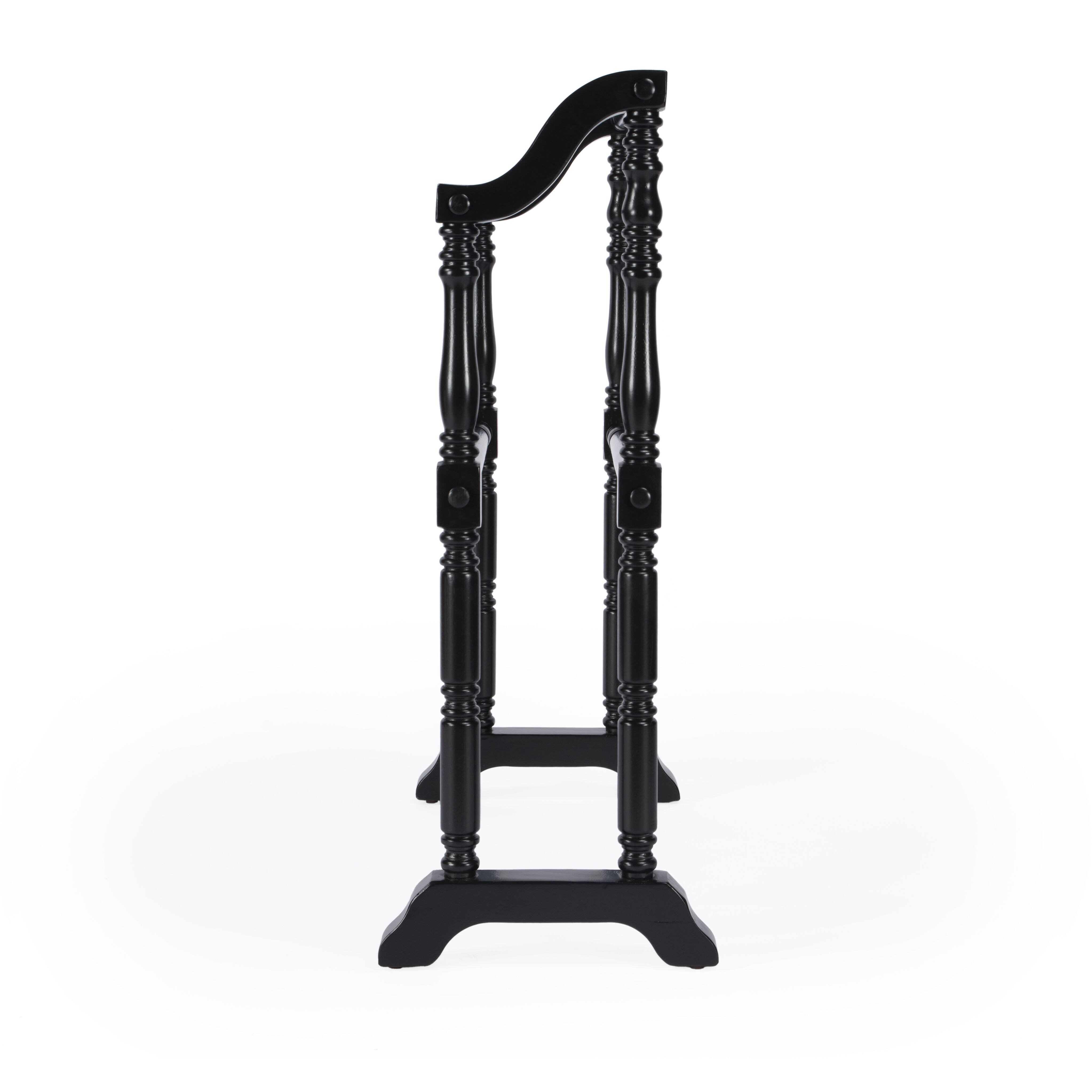 Lillian Blanket Rack in Black