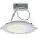 Starfish White Direct Wire Recessed