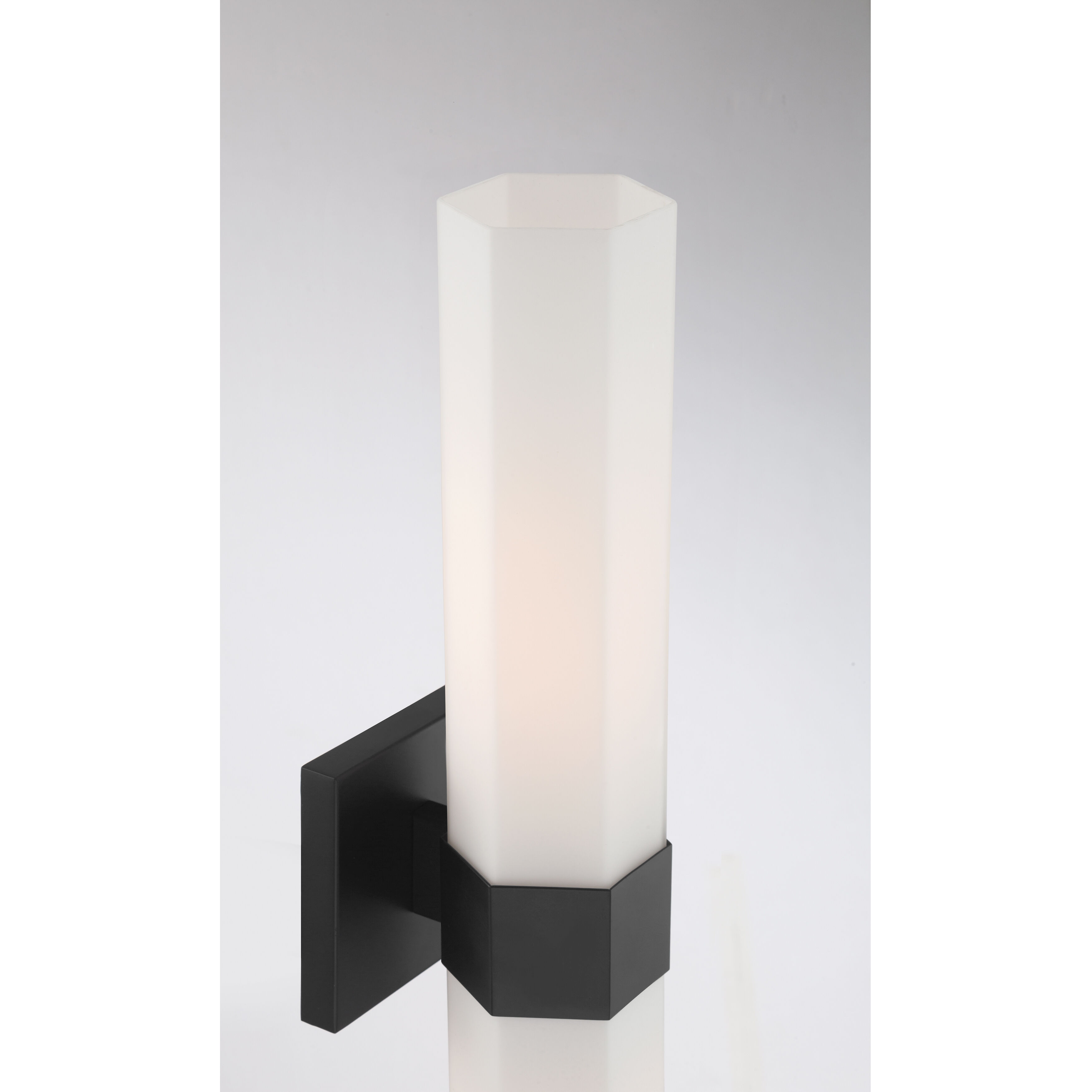 Delgada 2 Light 4.75 inch Dark Matte Black Bath Bar Wall Light