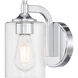 Ryehouse 1 Light 5 inch Chrome Indoor Wall Sconce Wall Light
