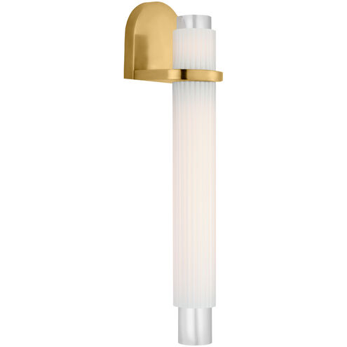 Windsor Smith Arena LED 4.5 inch Hand-Rubbed Antique Brass Sconce Wall Light
