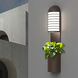 Lighthouse LED 9 inch Textured Bronze Sconce Wall Light
