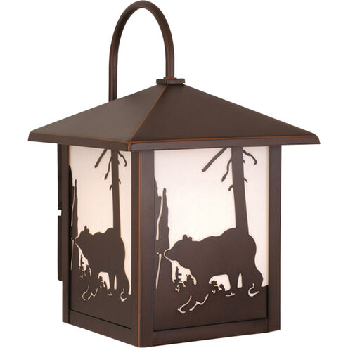 Bozeman LED 12.5 inch Burnished Bronze Outdoor Wall