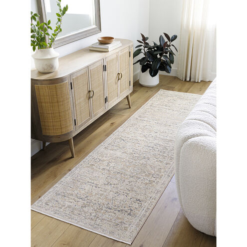 Once Upon a Time 106.3 X 77.17 inch Light Gray / Gray / Ivory / Tan / Light Brown Machine Woven Rug in 6.5 x 9