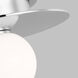 Kelly by Kelly Wearstler Nodes 1 Light 8 inch Polished Nickel Flush Mount Ceiling Light