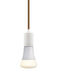 Soco 1 Light 1.68 inch Copper Line-Voltage Pendant Ceiling Light