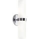 Milano Wall Sconce Wall Light in Chrome