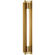 Kelly by Kelly Wearstler Carson LED 3.5 inch Burnished Brass Vanity Light Wall Light