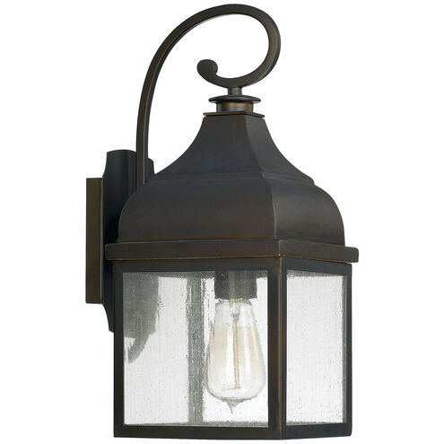 Westridge 1 Light 16 inch Old Bronze Outdoor Wall Lantern