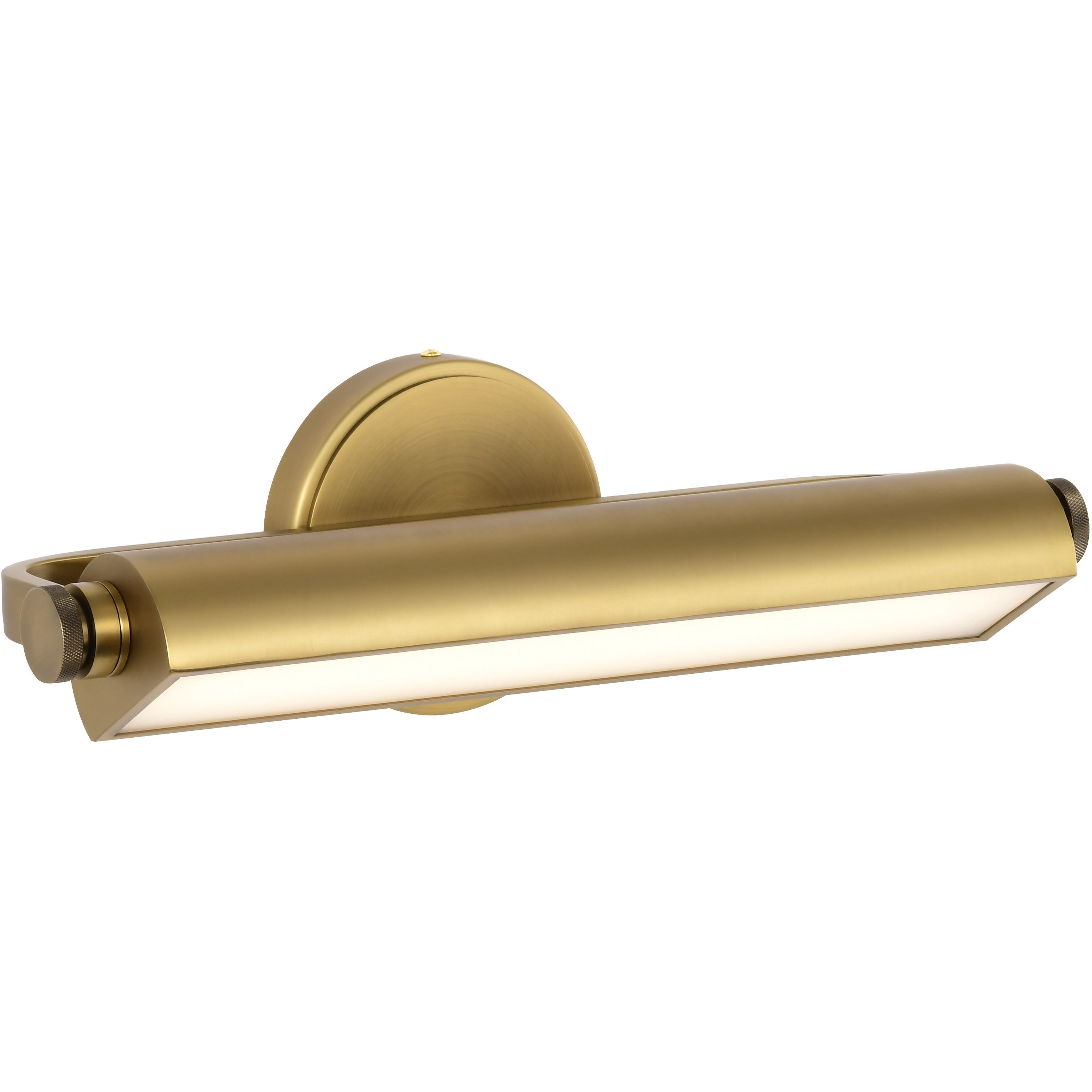 Auden LED 17.75 inch Vintage Brass Vanity Wall Light