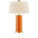 Melissa 29.13 inch 100.00 watt Exuberance Orange Table Lamp Portable Light, Coco & Dash