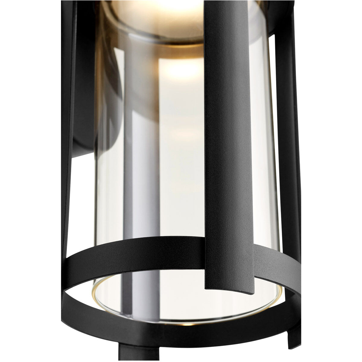 Solu 1 Light 14 inch Noir Outdoor Wall Lantern