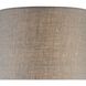 Rockport 21 inch 60 watt Polished Concrete Table Lamp Portable Light