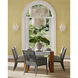Bismarkia 10 Light 30 inch Gesso White Chandelier Ceiling Light, Medium, Marjorie Skouras Collection