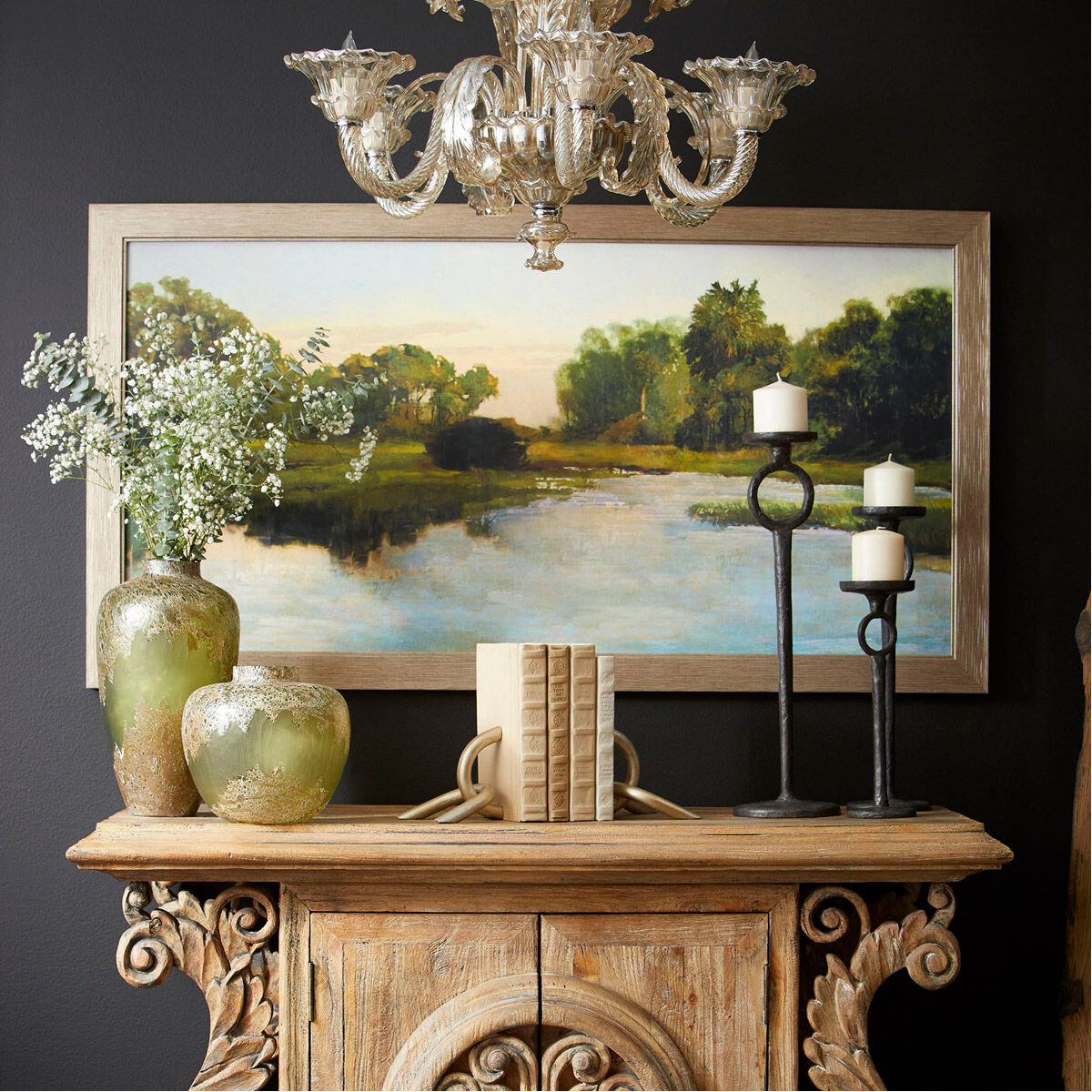 Duke 17 X 5 inch Candleholder, Medium