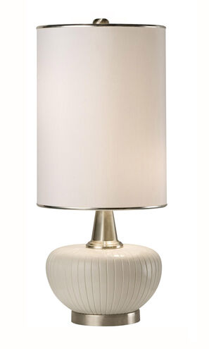 Thumprints Lamps Manhattan 1 Light Table Lamp in Brushed Nickel and Oil Rubbed Bronze 1116-C10-2083