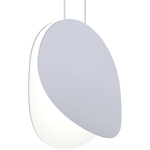Malibu Discs LED 10 inch Dove Gray Pendant Ceiling Light