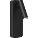 Enna 5.55 inch Matte Black Interior Reading Light Wall Light
